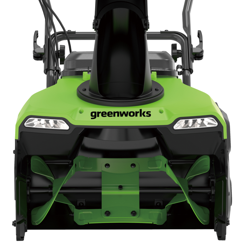 Снегоуборщик аккумуляторный Greenworks 51 см 40V GD40STX2 2603407, бесщёточный — детальное фото